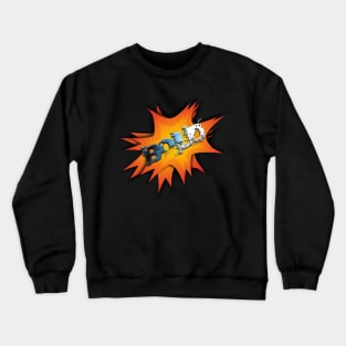 BOLD, facemask with personality! Express yourself, create your style, be bold! Crewneck Sweatshirt